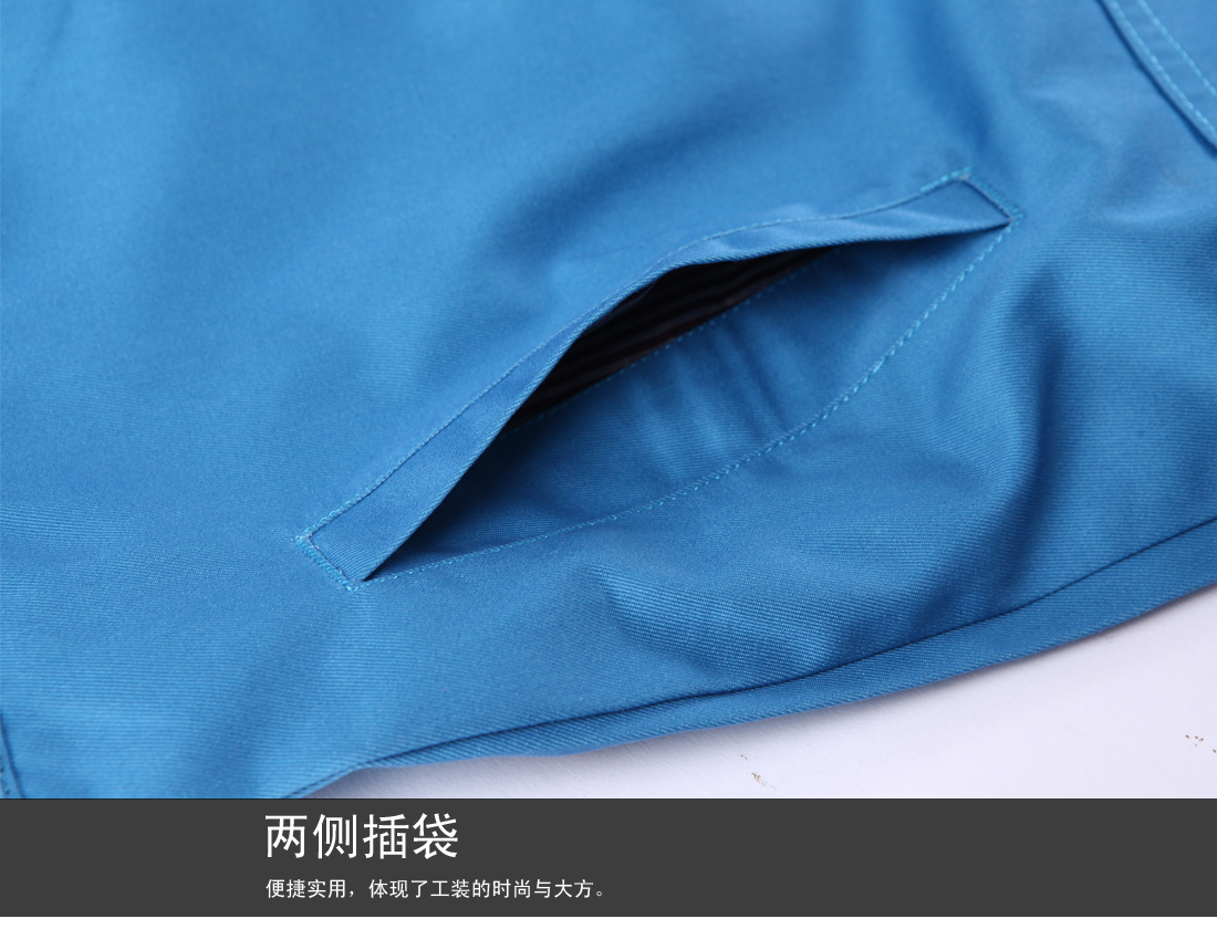 2016夏季短袖工作服，夏季工作服图片大全-鹰诺达服装厂(pic17)