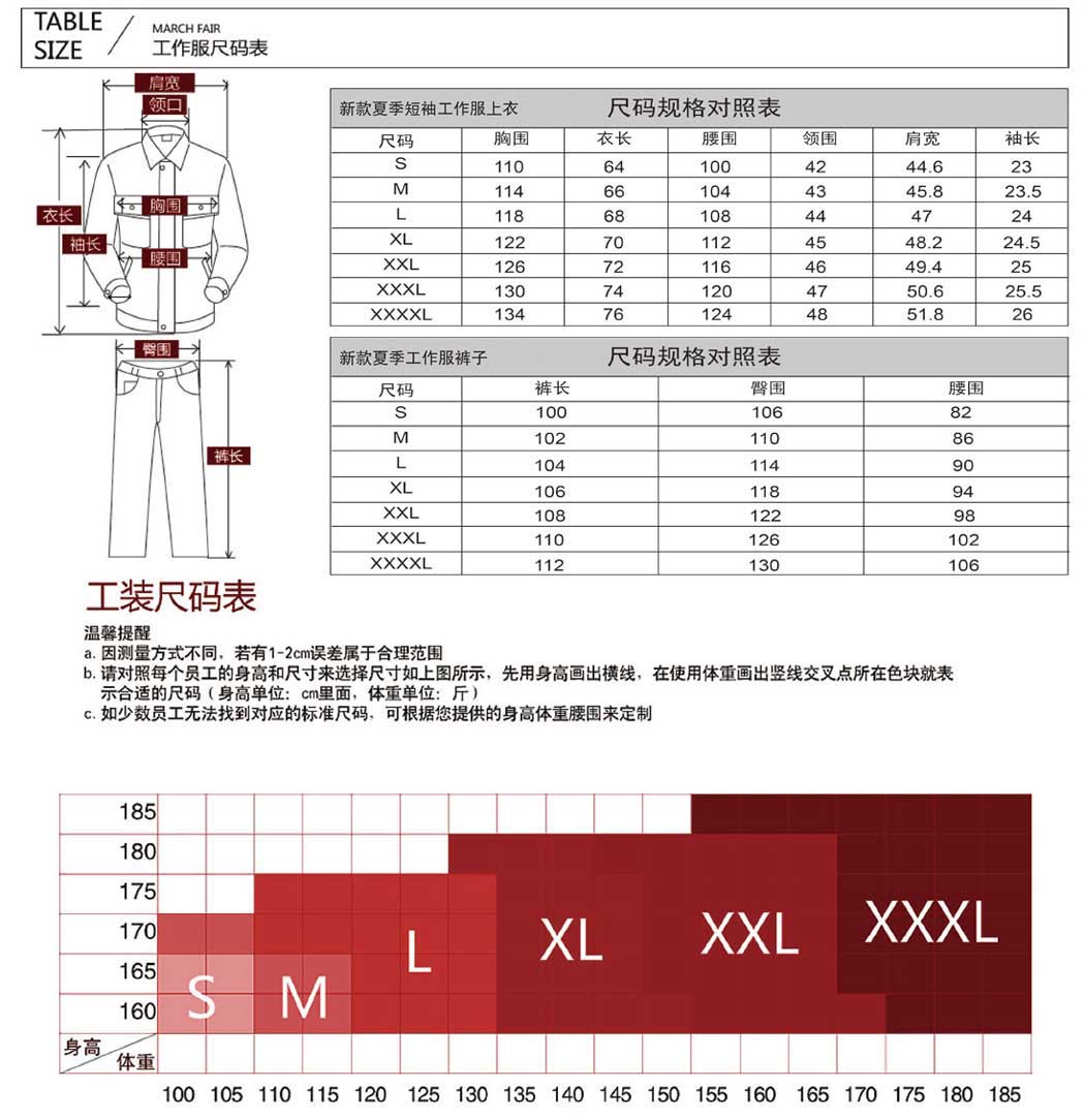 浅兰色夏季工作服AD04-2-XJ(pic32)