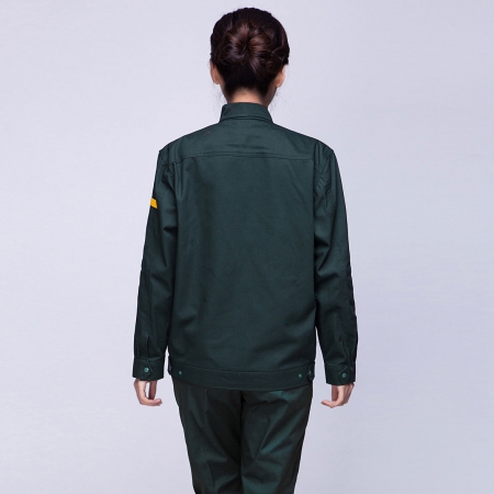 墨绿色春秋工作服AC01-1
