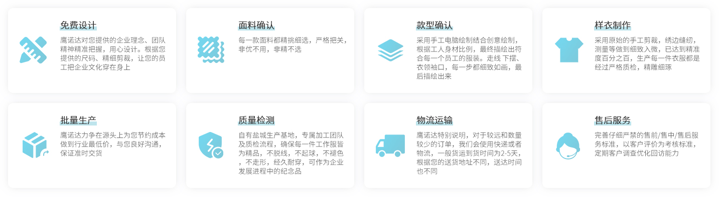 冬冬季棉服定制流程