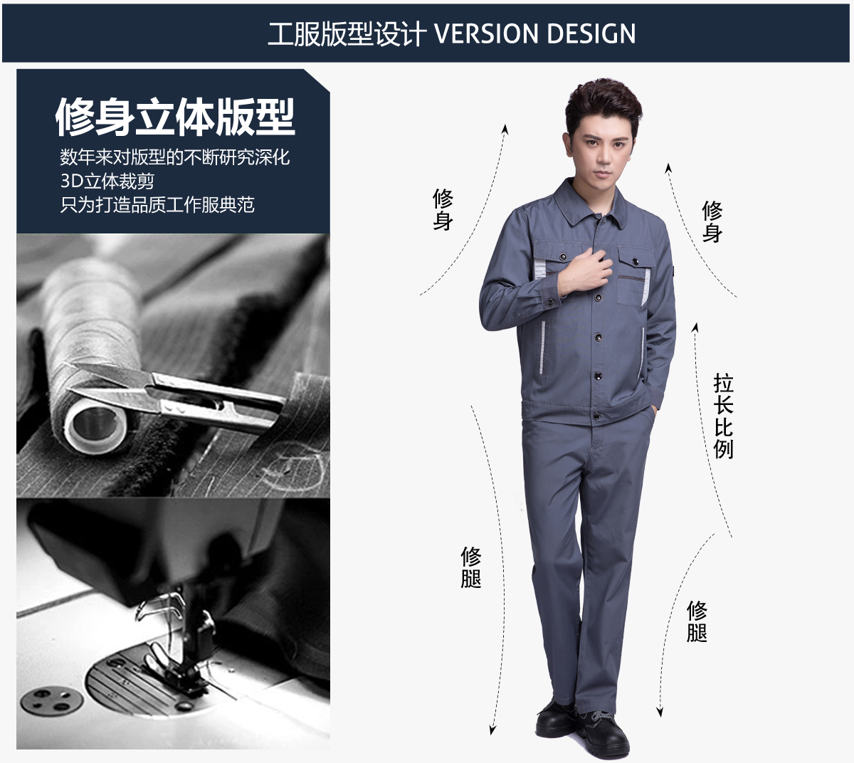 工服的版型设计