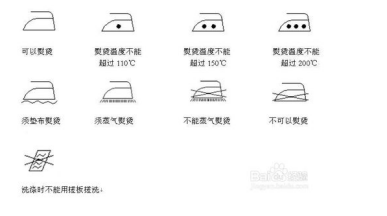 熨烫标识 熨烫标识
